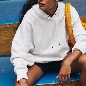Free People White Hoodie